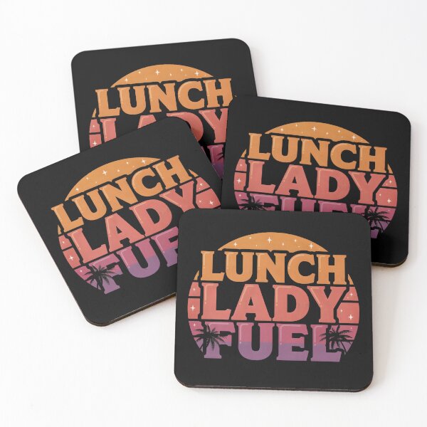 Item preview, Retro Lunch Lady Fuel Vintage Sunset School Cafeteria Staff T-Shirt designed and sold by FestivityFinds.