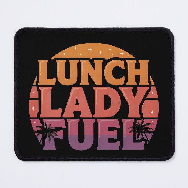 Item preview, Retro Lunch Lady Fuel Vintage Sunset School Cafeteria Staff T-Shirt designed and sold by FestivityFinds.