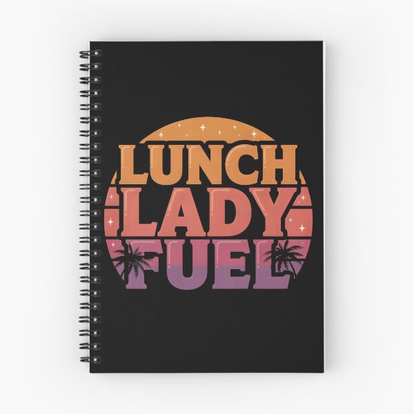 Item preview, Retro Lunch Lady Fuel Vintage Sunset School Cafeteria Staff T-Shirt designed and sold by FestivityFinds.