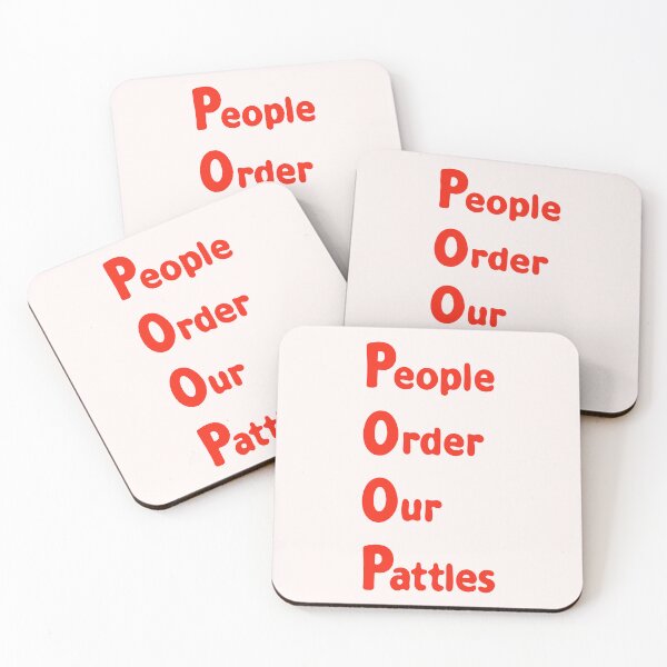 Item preview, P.O.O.P People Order Our Patties designed and sold by DibujandoPorfa.