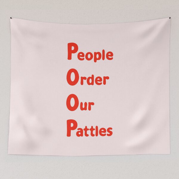 Item preview, P.O.O.P People Order Our Patties designed and sold by DibujandoPorfa.