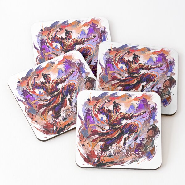 Item preview, Kung Fu Point Of Order Funny Martial Arts Abstract Art designed and sold by rich-moda.