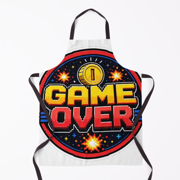 Item preview, Game Over Gamer Graphic designed and sold by PixelPun Studio.