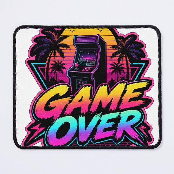 Item preview, Game Over Gamer Graphic designed and sold by PixelPun Studio.