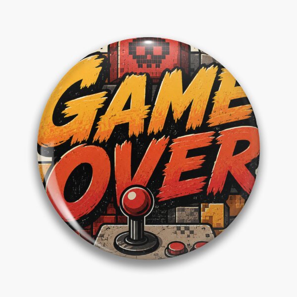Item preview, Game Over Gamer Graphic designed and sold by PixelPun Studio.