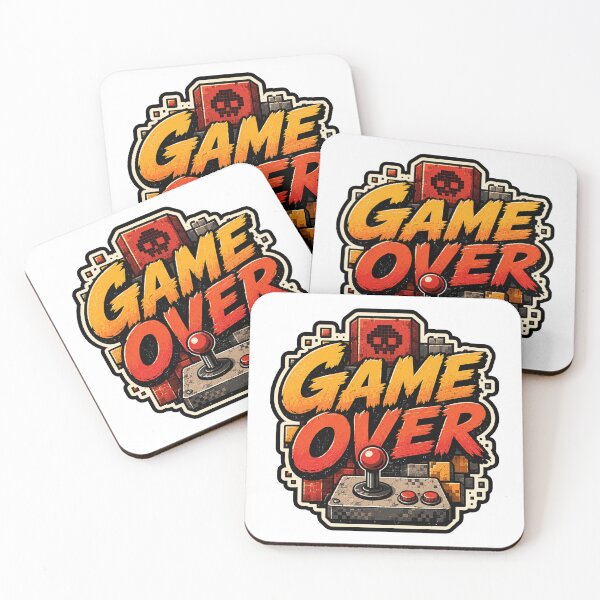 Item preview, Game Over Gamer Graphic designed and sold by PixelPun Studio.