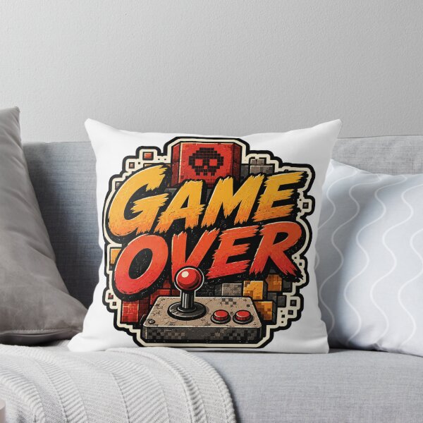 Item preview, Game Over Gamer Graphic designed and sold by PixelPun Studio.