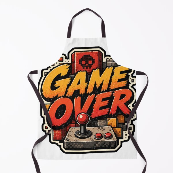 Item preview, Game Over Gamer Graphic designed and sold by PixelPun Studio.