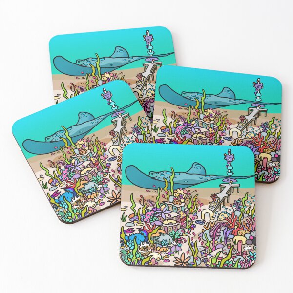Item preview, Jetty Road Underwater designed and sold by azzurroarts.