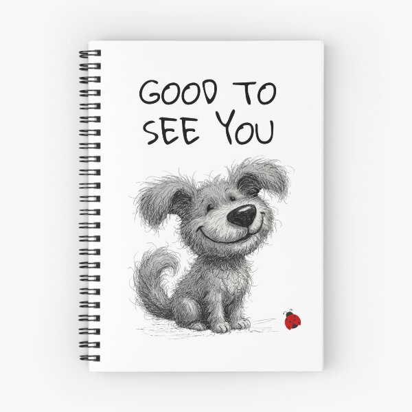 Item preview, Funny Dog Illustration | Minimalist Animal Art designed and sold by moodiecatshop.