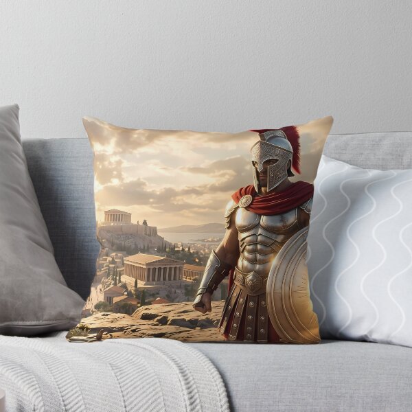 Item preview, Epic Spartan Warrior Ancient Greece Acropolis designed and sold by GalleryBrisArt.