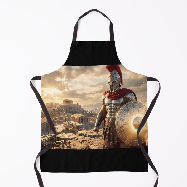 Item preview, Epic Spartan Warrior Ancient Greece Acropolis designed and sold by GalleryBrisArt.