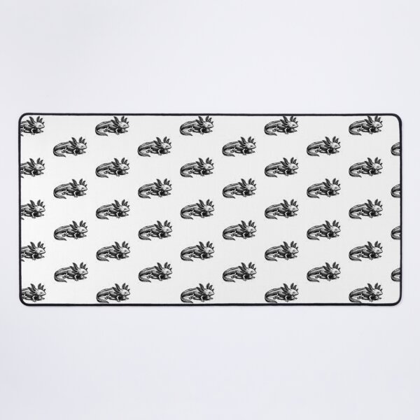 Item preview, Vintage Woodcut Axolotl Illustration designed and sold by DuckOddity.