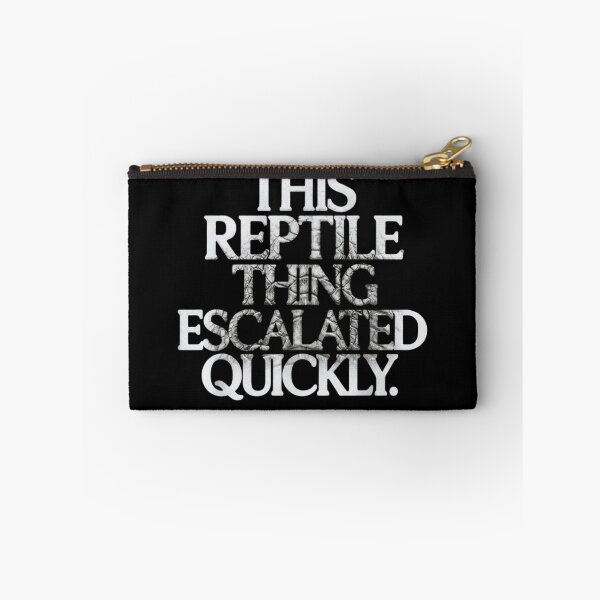 Item preview, This Reptile Thing Escalated Quickly Funny Snake Lizard Owner Humor designed and sold by haitrieuic96.