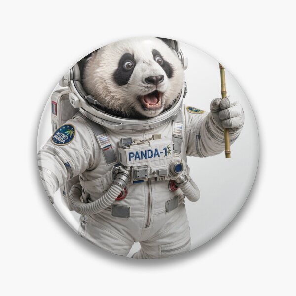 Item preview, Panda Astronaut designed and sold by HAYA6395.