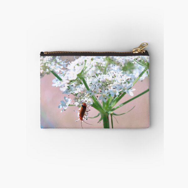 Item preview, Small Red Beetle on White Flowers designed and sold by treasacustoms.