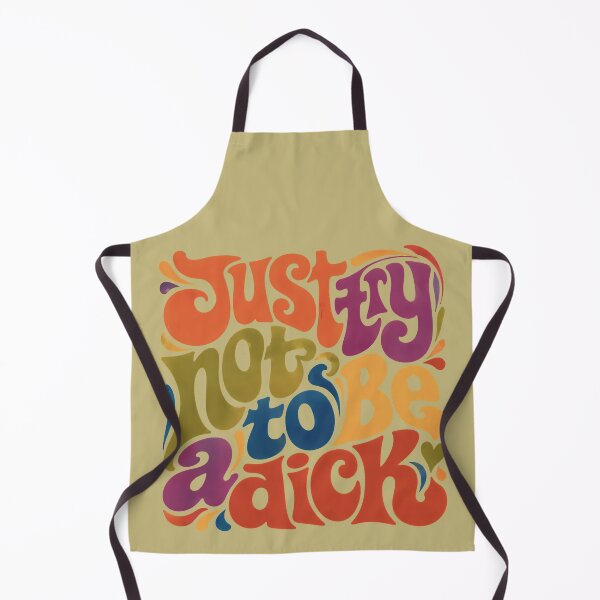 Item preview, Just try not to be a dick designed and sold by Cathedral of Curiosity.