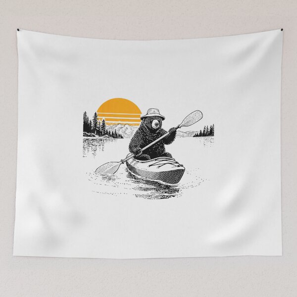 Item preview, Piragüismo al aire libre designed and sold by goombi-creative.