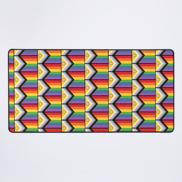 Item preview, LGBTQIA Progressive Pride Flag designed and sold by AdventureTee.