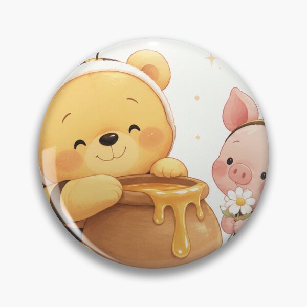 Item preview, Bear eats honey designed and sold by Orca-Design.