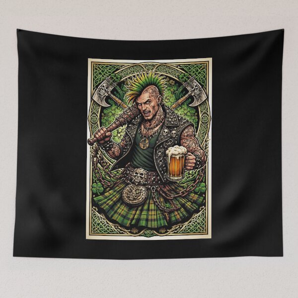 Item preview, Punk Celtic Warrior designed and sold by UNK-Fatigues.