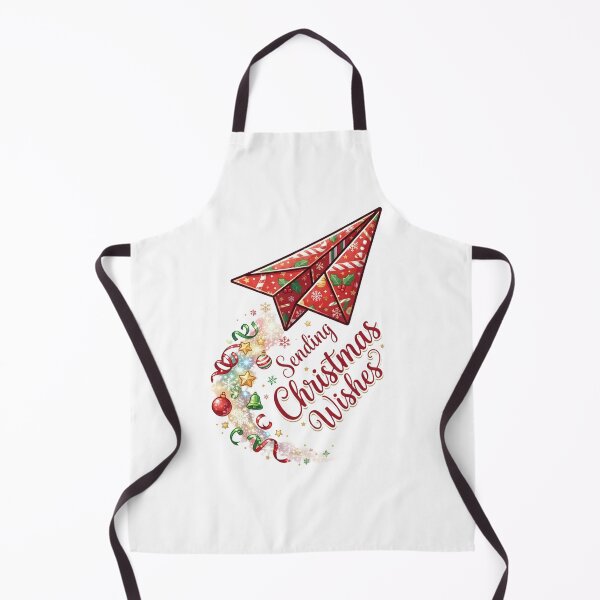 Item preview, Sending Christmas Wishes Festive Paper Airplane designed and sold by DesignsCreative.