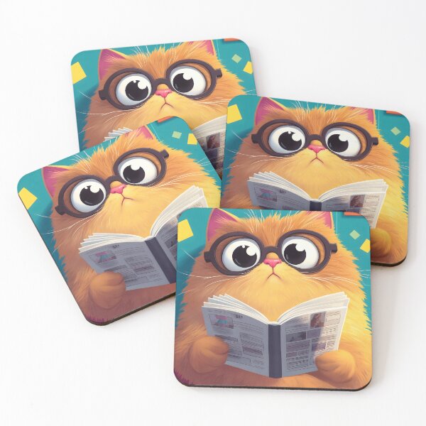Item preview, Ragdoll cat funny toilet newspaper bathroom humor cute cartoon designed and sold by juniorcastros.