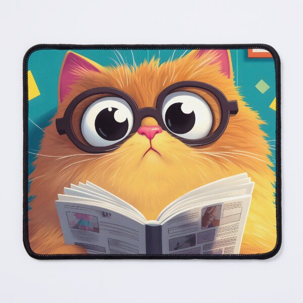 Item preview, Ragdoll cat funny toilet newspaper bathroom humor cute cartoon designed and sold by juniorcastros.