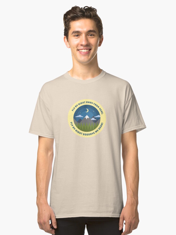 rush fly by night t shirt