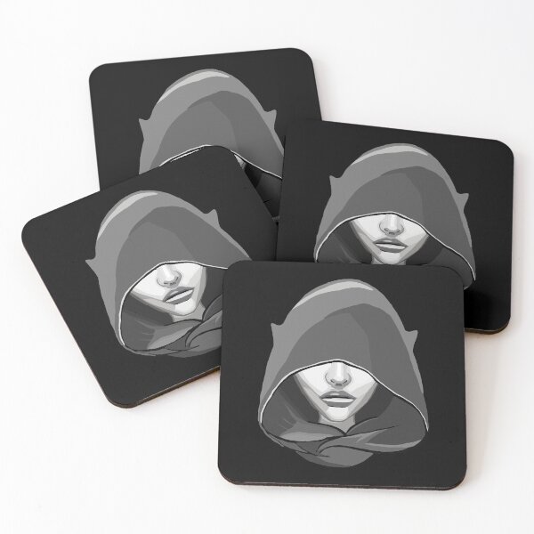 Item preview, Hooded Elf b/w designed and sold by maria71747.