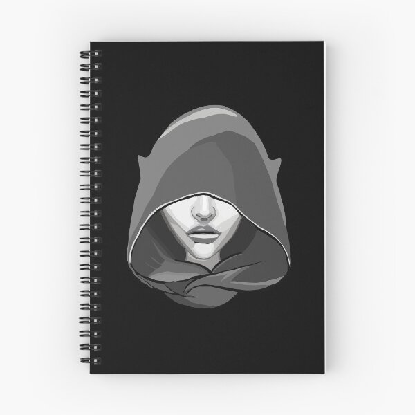 Item preview, Hooded Elf b/w designed and sold by maria71747.