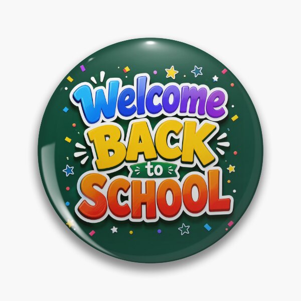 Item preview, Colorful Welcome Back to School Rainbow 3D Bubble Text Classroom Magnet designed and sold by FestivityFinds.