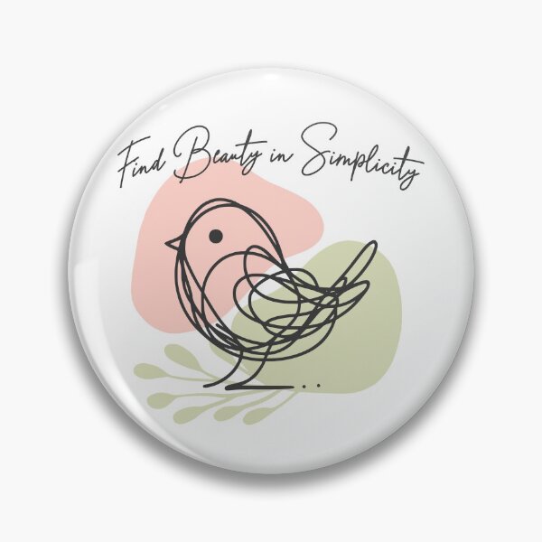 Item preview, Find Beauty in Simplicity Minimalist Bird Line Art Cottagecore Design designed and sold by Sachie's Studio.