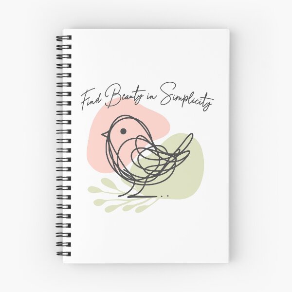 Item preview, Find Beauty in Simplicity Minimalist Bird Line Art Cottagecore Design designed and sold by Sachie's Studio.