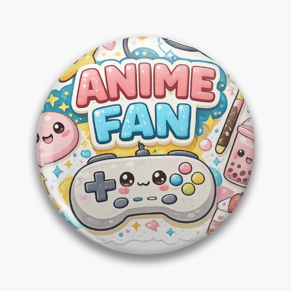 Item preview, Anime Fan Kawaii Sticker – Cute Gamer designed and sold by Saim45.