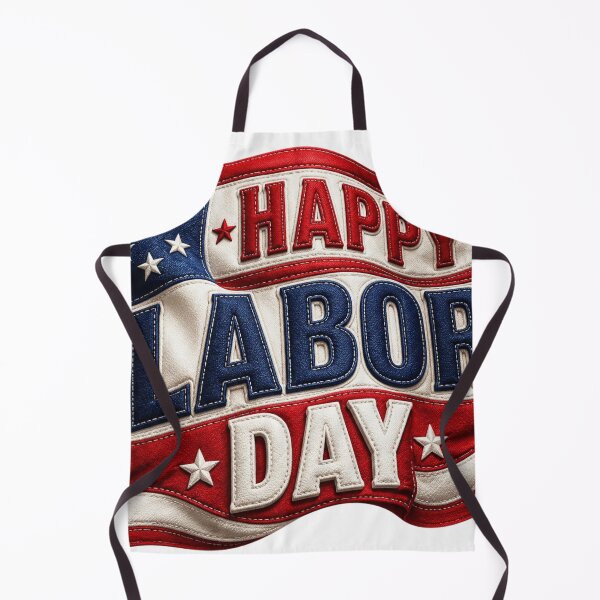 Item preview, Happy Labor Day - Patriotic American Flag Design designed and sold by Krystek-Studio .