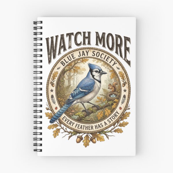 Item preview, Blue Jay Society designed and sold by Roy & Tiffany.