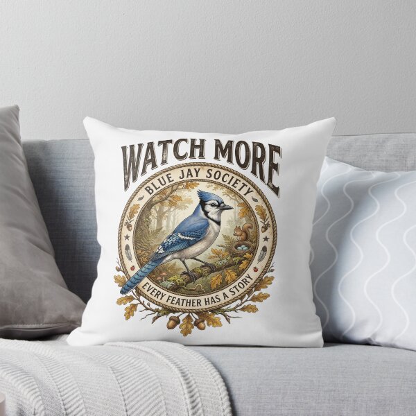 Item preview, Blue Jay Society designed and sold by Roy & Tiffany.