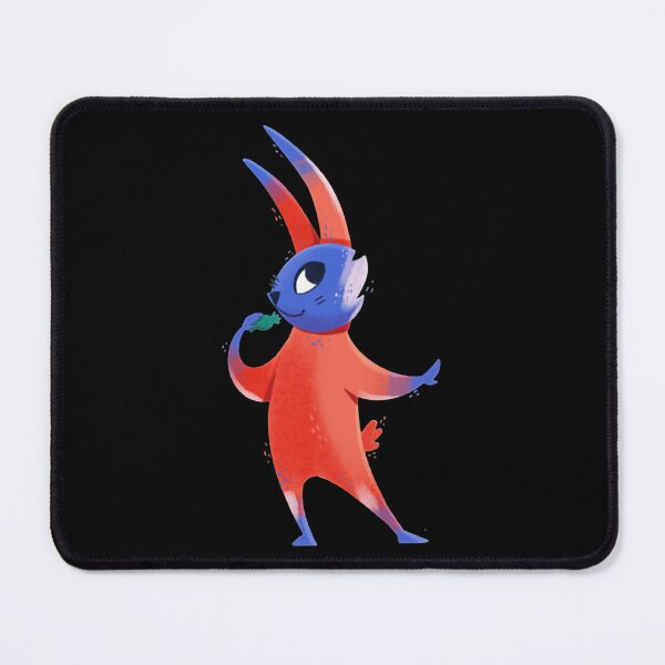 Item preview, Sweet Rabbit Quirky Blue And Orange Bunny Illustration designed and sold by KarminaArts.