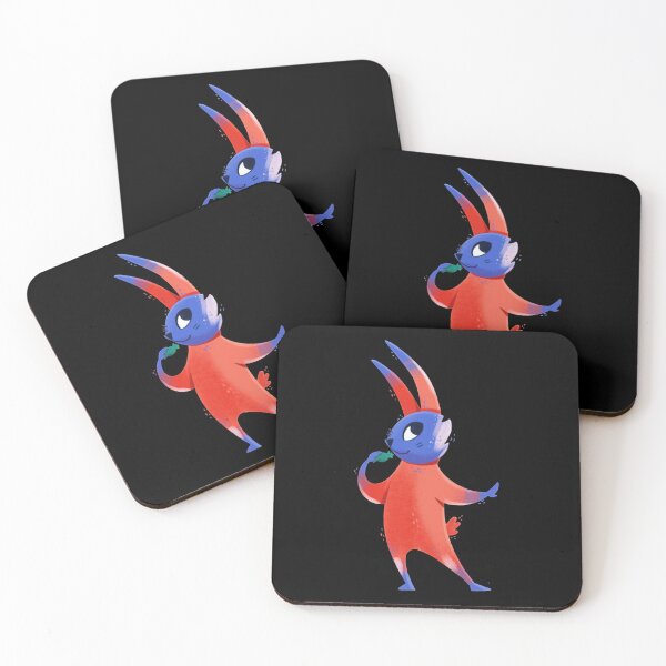 Item preview, Sweet Rabbit Quirky Blue And Orange Bunny Illustration designed and sold by KarminaArts.