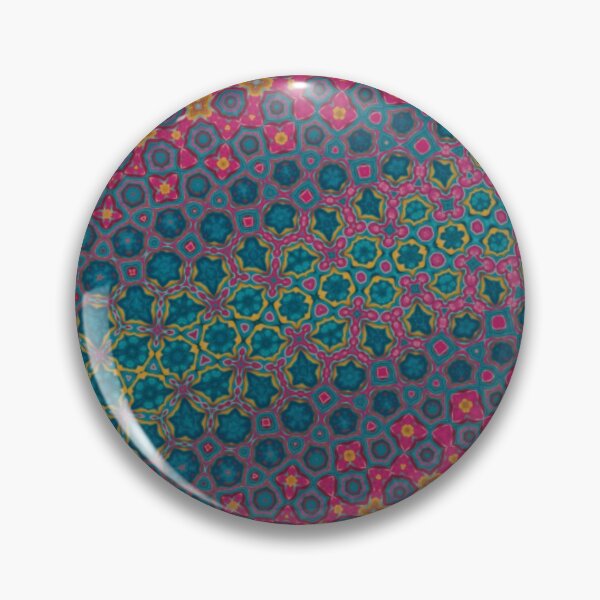 Item preview, Electric Mardi Gras Pattern designed and sold by Shy Fractal Designs.