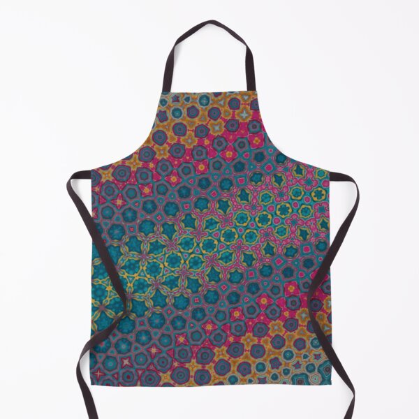 Item preview, Electric Mardi Gras Pattern designed and sold by Shy Fractal Designs.