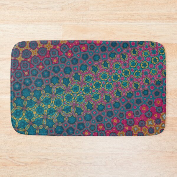 Item preview, Electric Mardi Gras Pattern designed and sold by Shy Fractal Designs.