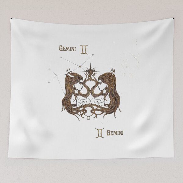 Item preview, Dual Minds, One Soul: The Celestial Essence of Gemini designed and sold by Grandtshirt | Creative Print Designs.