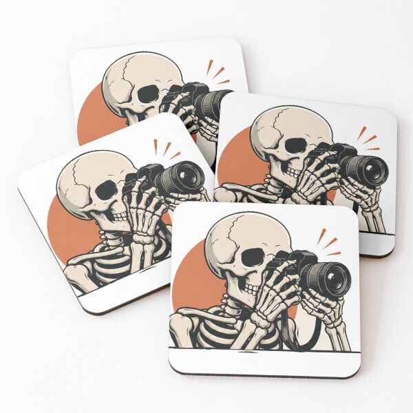 Item preview, Funny Skeleton Photographer  designed and sold by Mystic & Celestial Art.