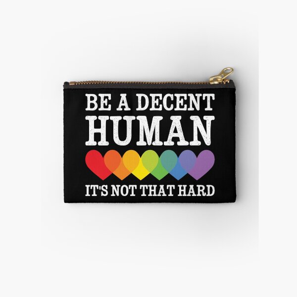 Item preview, Be A Good Human Heart Rainbow designed and sold by AdventureTee.