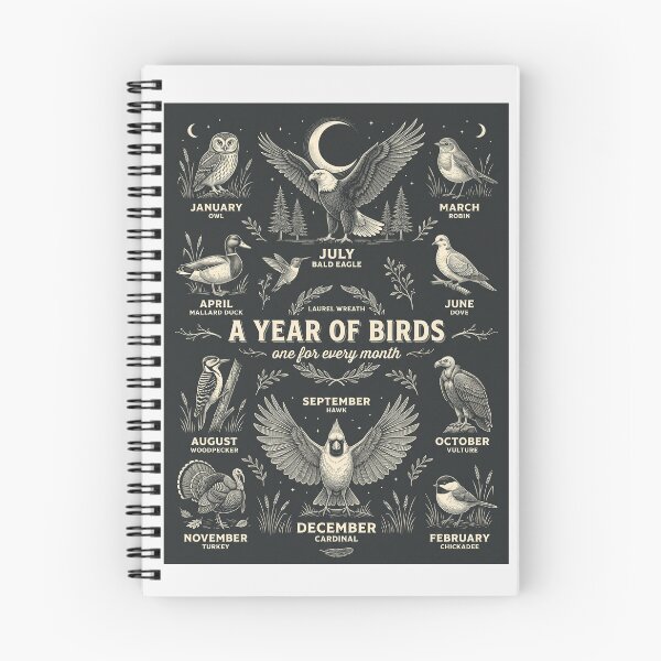 Item preview, A Year Of Birds designed and sold by Roy & Tiffany.