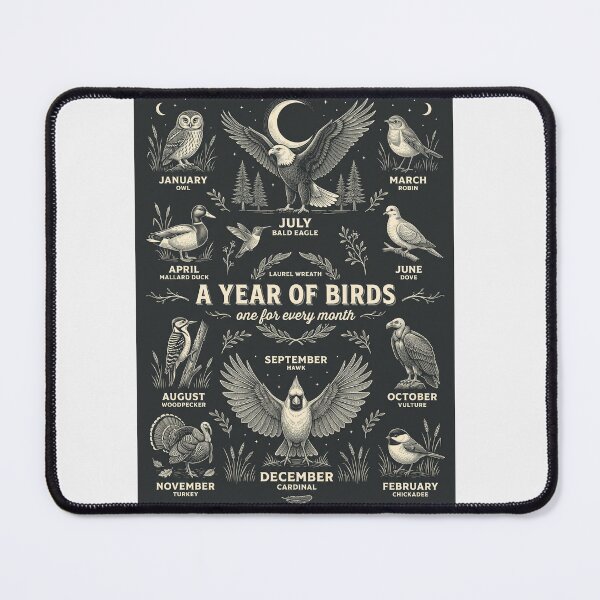 Item preview, A Year Of Birds designed and sold by Roy & Tiffany.