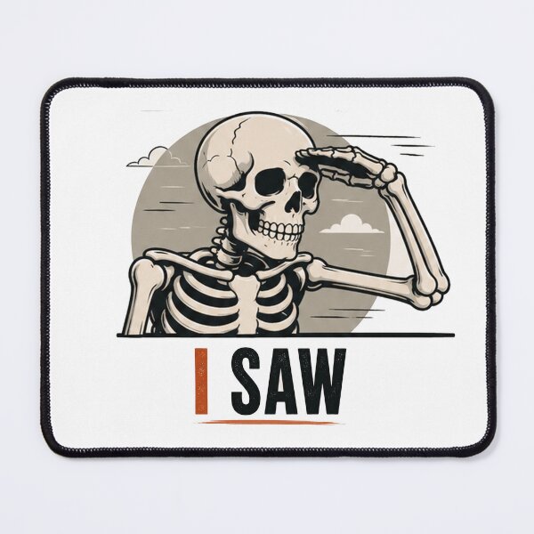 Item preview, I Saw Skeleton T-Shirt designed and sold by Mystic & Celestial Art.