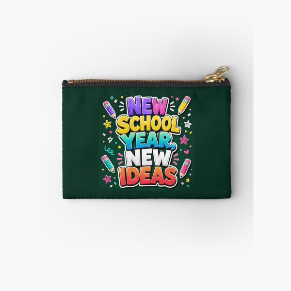 Item preview, New School Year New Ideas Rainbow 3D Bubble Text Classroom Magnet designed and sold by FestivityFinds.